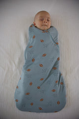 GUNAMUNA Swaddle Wrap 2.5 TOG soft-fill mimicking luxury down warmth.