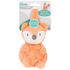 GUND Emory Fox Lovey face close-up showing ultra-soft plush for comforting cuddles