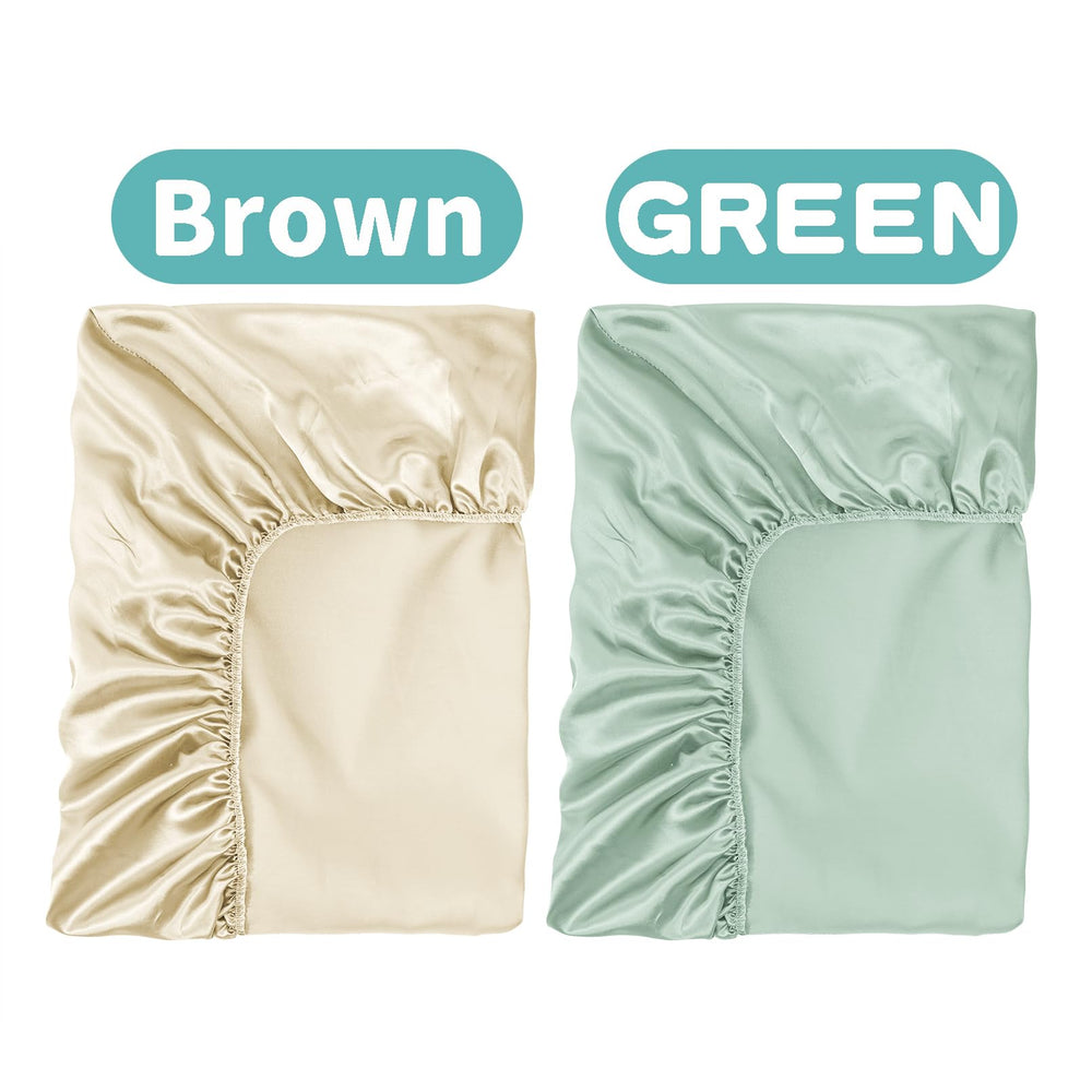 GUNTAIL crib sheet elastic-edge closeup demonstrates slip-free installation.