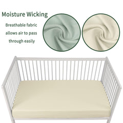 GUNTAIL elastic-band-secure-fit keeps sheets in place through the night.