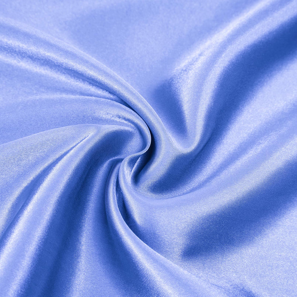 GUNTAIL green satin sheet demonstrates breathability and skin-friendly comfort
