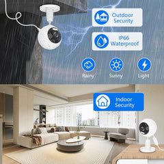 GUOANVISION 5G/2.4G WiFi camera delivering stable HD streams