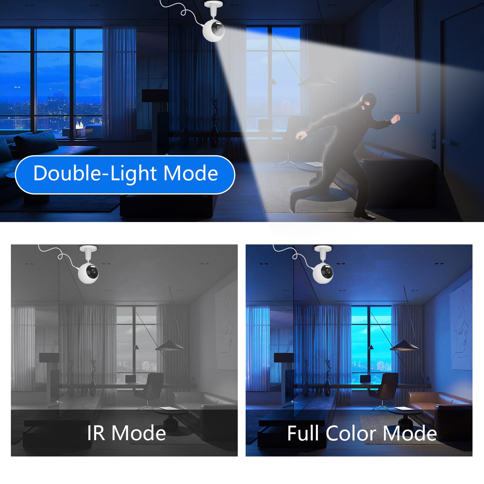 Guoanvision S700 auto-zoom focuses on moving objects for clearer verification.