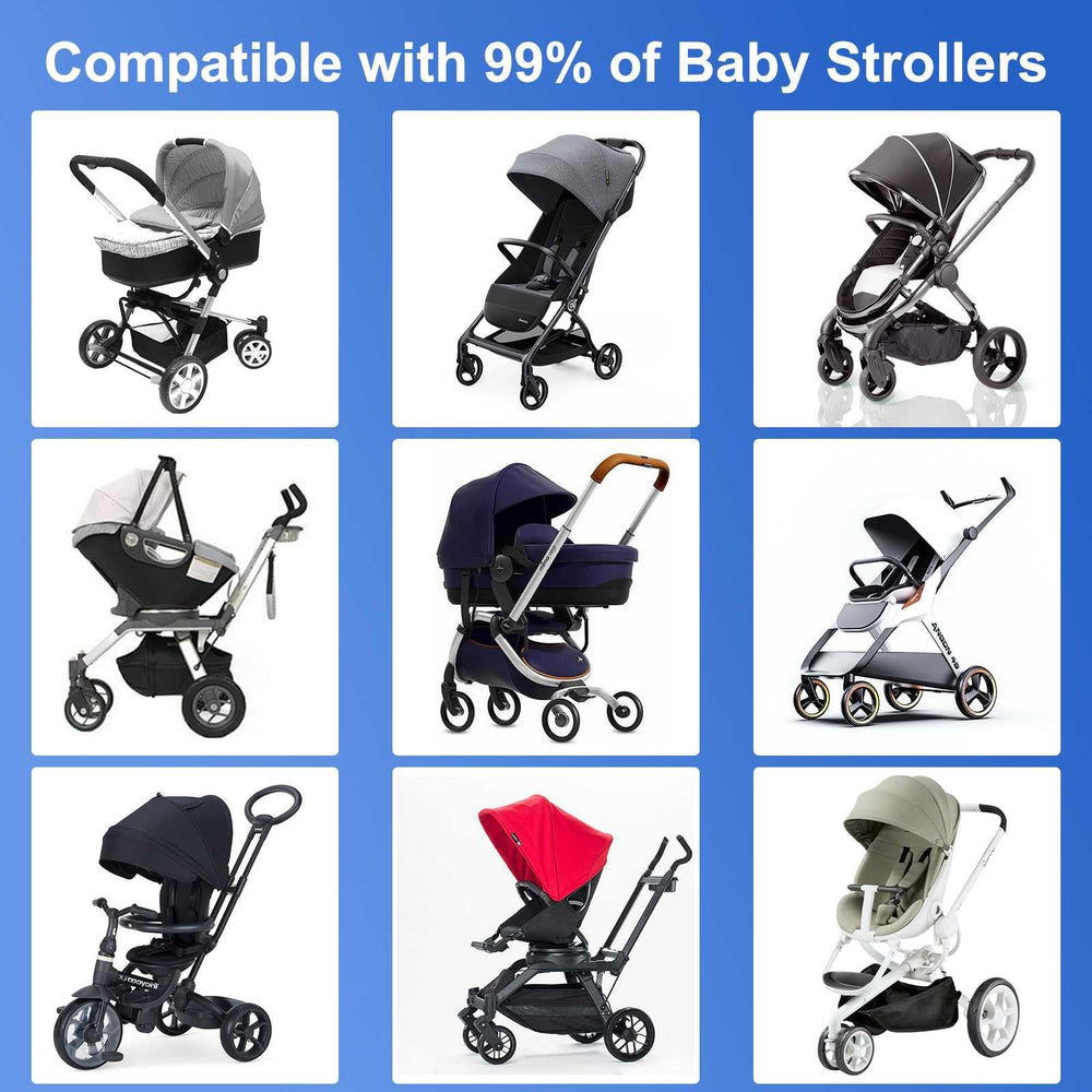 GuoluvSoo stroller hooks compact-lightweight design easy-carry