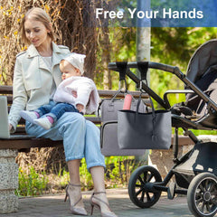 GuoluvSoo stroller hooks durable aluminum design supports heavy bags