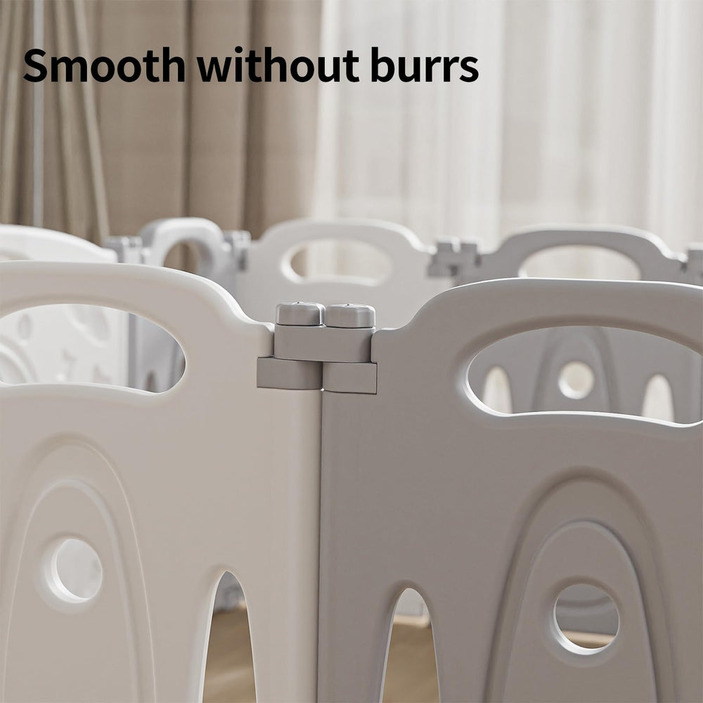 Gupamiga foldable playpen easy assembly demonstrates quick setup and takedown.
