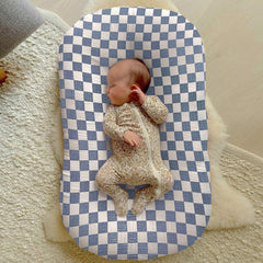 guruixu muslin baby lounger cover envelope closure safety keeps cover in place
