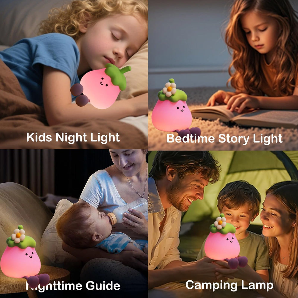 Gusweet turtle night light decorates bedrooms and desks with warm glow.