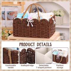 GVKGVK paper rope weave basket adds durable charm to nursery decor