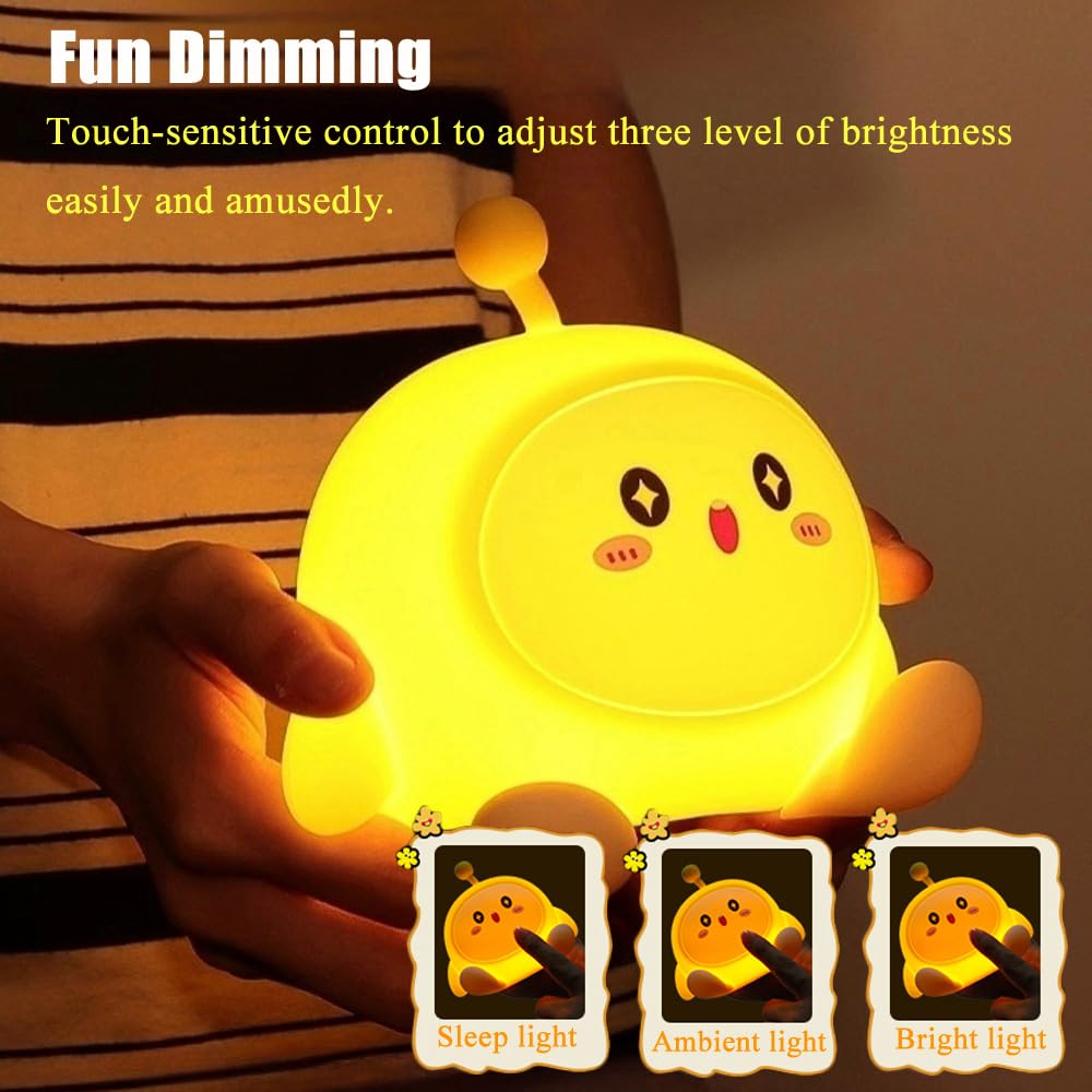 GWALSNTH LED Egg Tapping Lamp rechargeable-battery view emphasizes long, wireless run time.