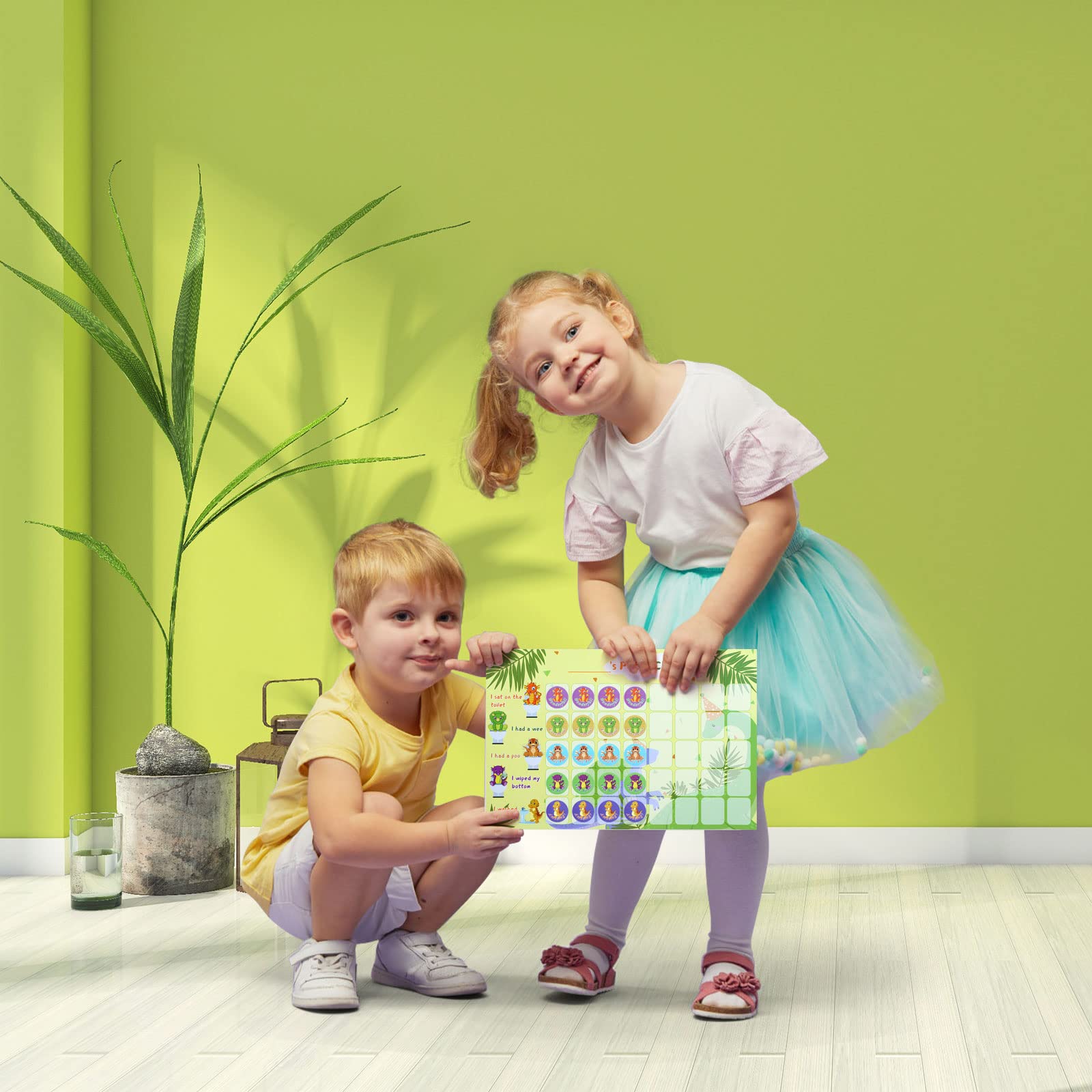 GWHOLE dinosaur sticker sheets offer ongoing motivation through multiple cycles