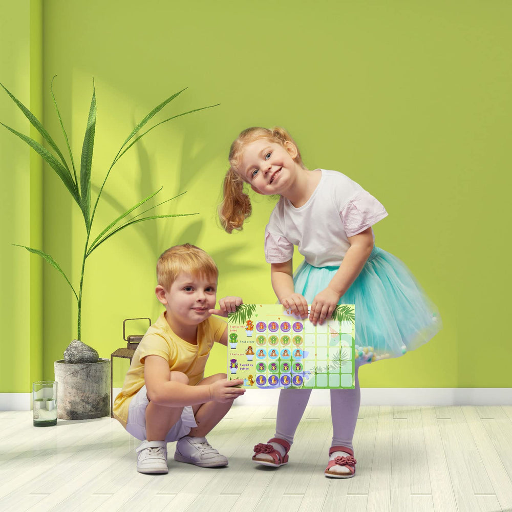 GWHOLE dinosaur sticker sheets offer ongoing motivation through multiple cycles