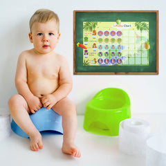GWHOLE potty chart top name field personalizes training for your child