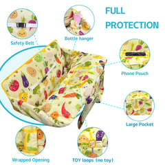 gxfcymxbd shopping cart cover harness and phone pocket securely positions baby and entertains