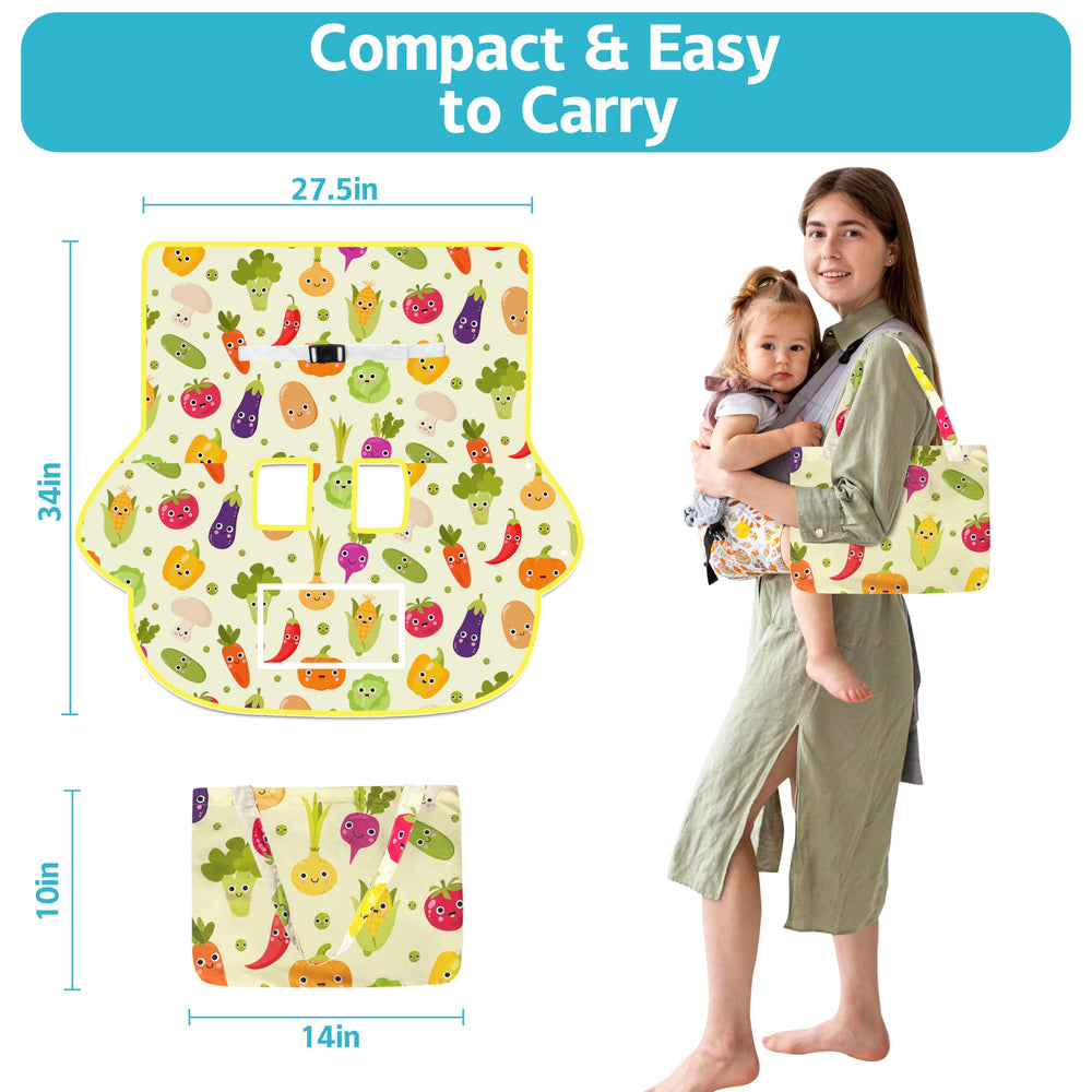 gxfcymxbd shopping cart cover high chair use doubles as a chair cover