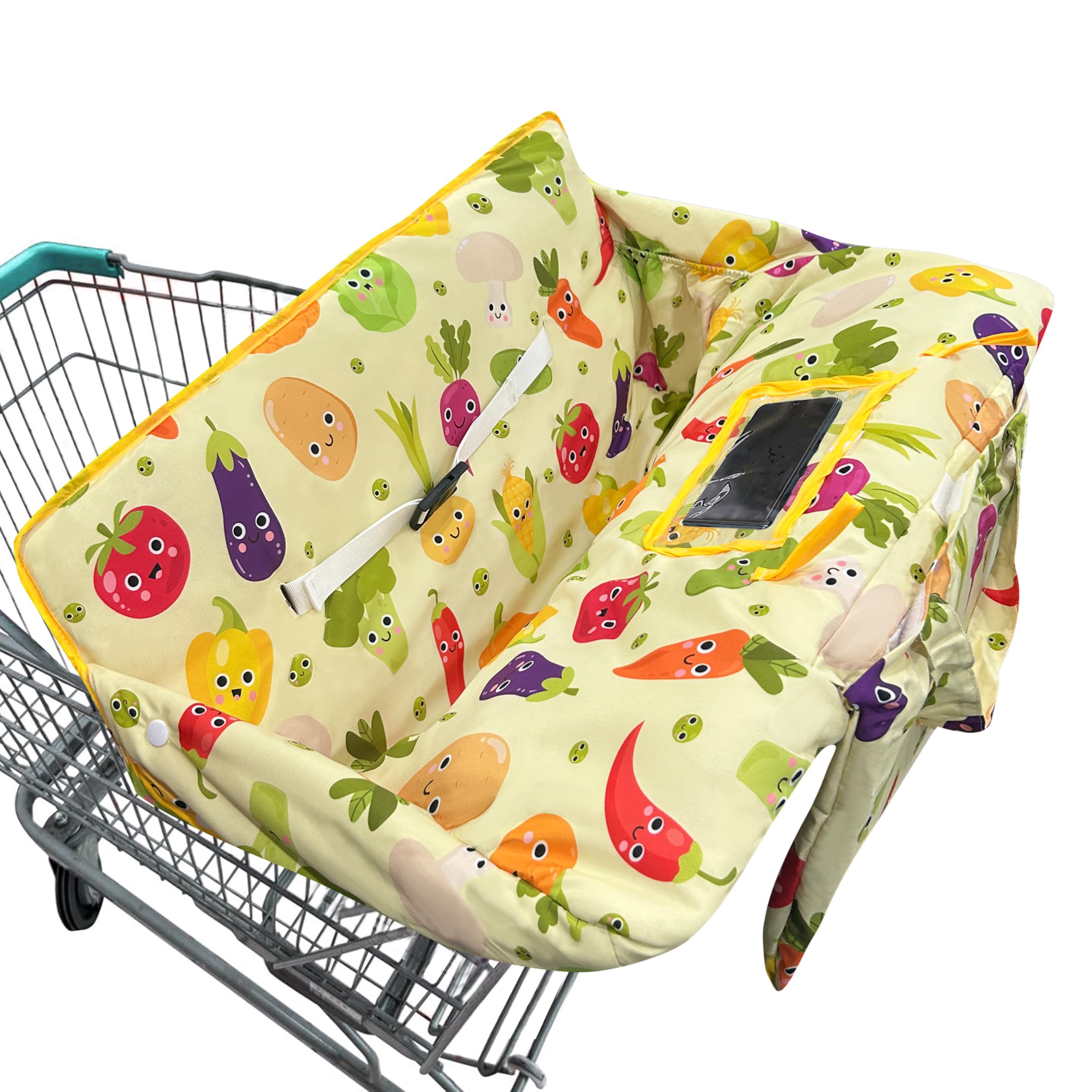 gxfcymxbd shopping cart cover soft cotton fabric keeps baby comfortable during shopping