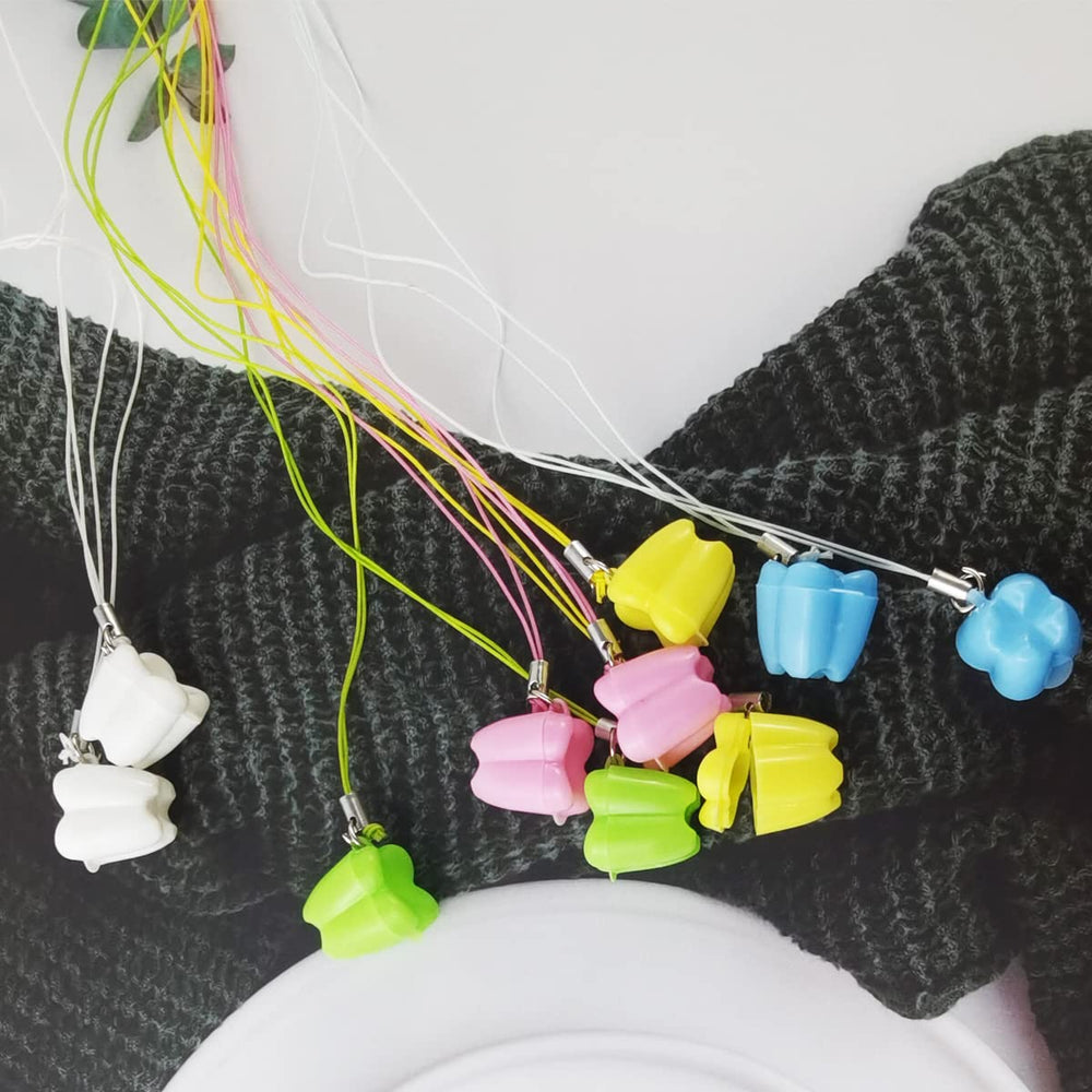 GXXMEI tooth saver necklace gift packaging emphasizes thoughtful gift for newborns or birthdays.