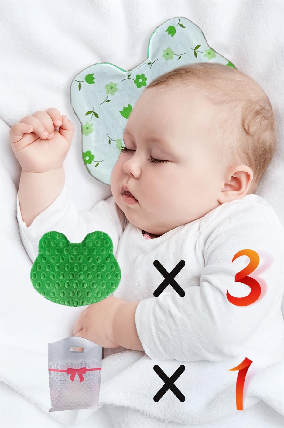 GZFQJJ scent bonding pad placed near baby to aid calm moments.