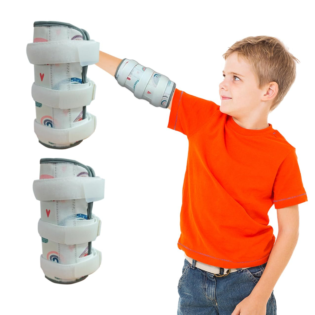 GZFQJJ thumb-sucking-stop elbow immobilizers pack on arm for gentle habit deterrence