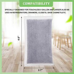 GZJoSum odor absorber for itouchless 8gal demonstrates compatibility and easy deodorizing