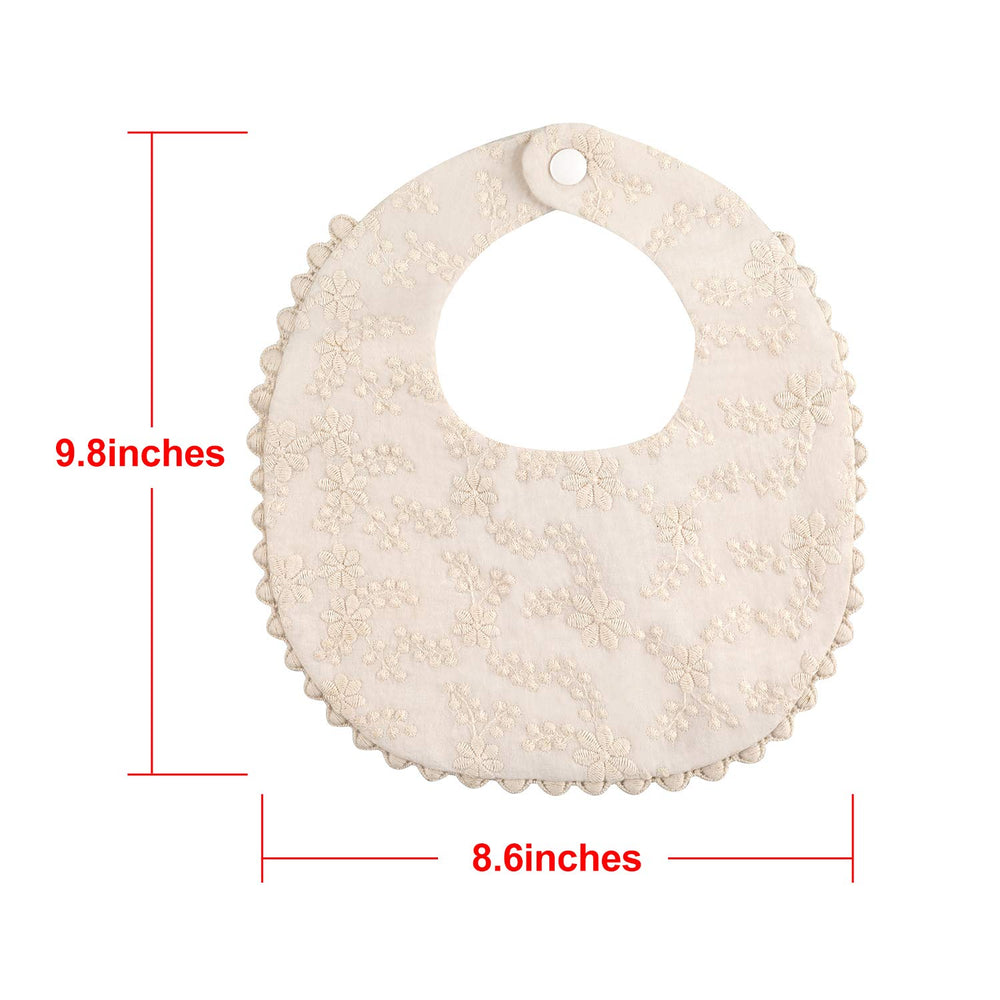 GZMM cotton texture closeup shows absorbent fabric ideal for teething drool.