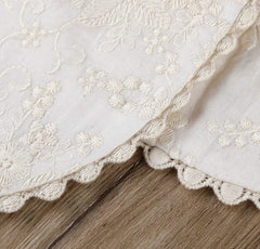 GZMM floral-side closeup highlights soft cotton and cozy comfort for delicate skin.