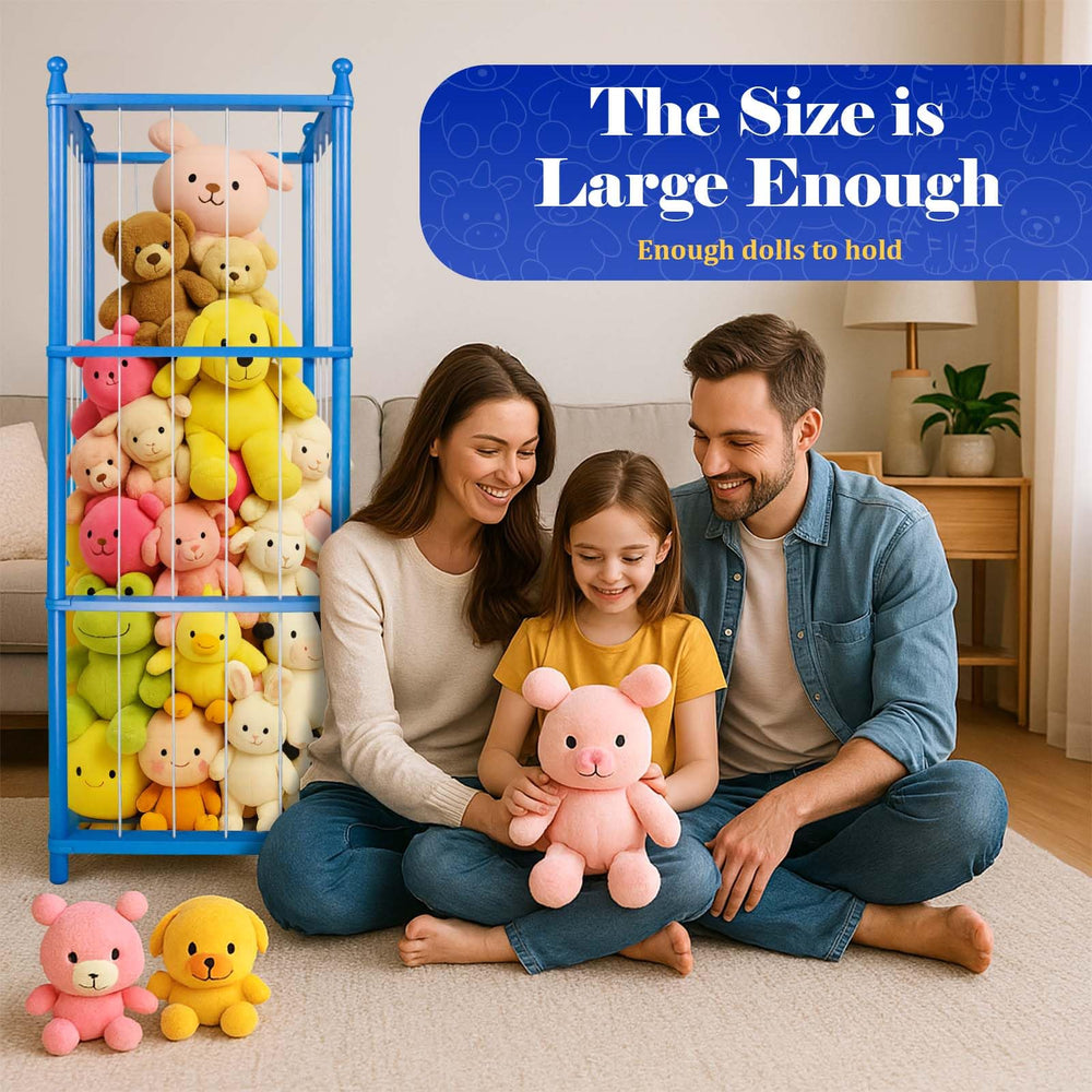 GZQXHOME blue decor blends into nursery corners with practical storage