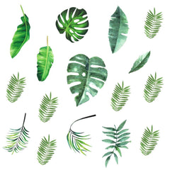 H2MTOOL leaf wall decal 12 sheets brighten nursery walls with easy peel-and-stick decor.