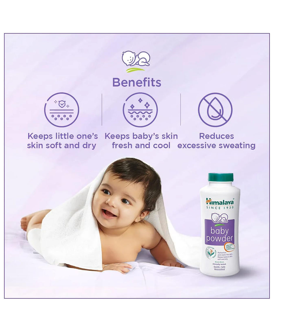 Himalaya Baby Powder olive oil ingredient highlights natural skin nourishment
