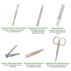haakaa baby cuticle pusher detail for gentle nail prep.