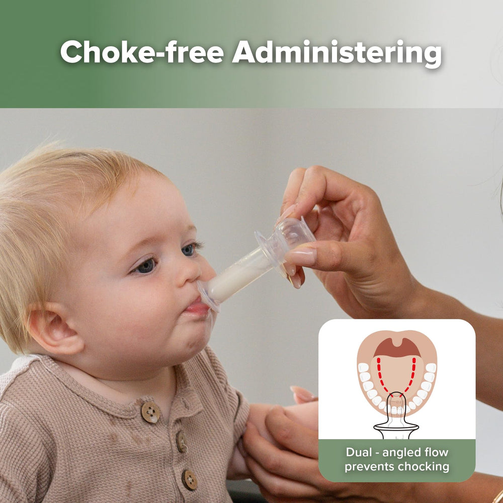 haakaa Baby Medicine Dispenser Set soft silicone offers gentle contact during delicate mouths.