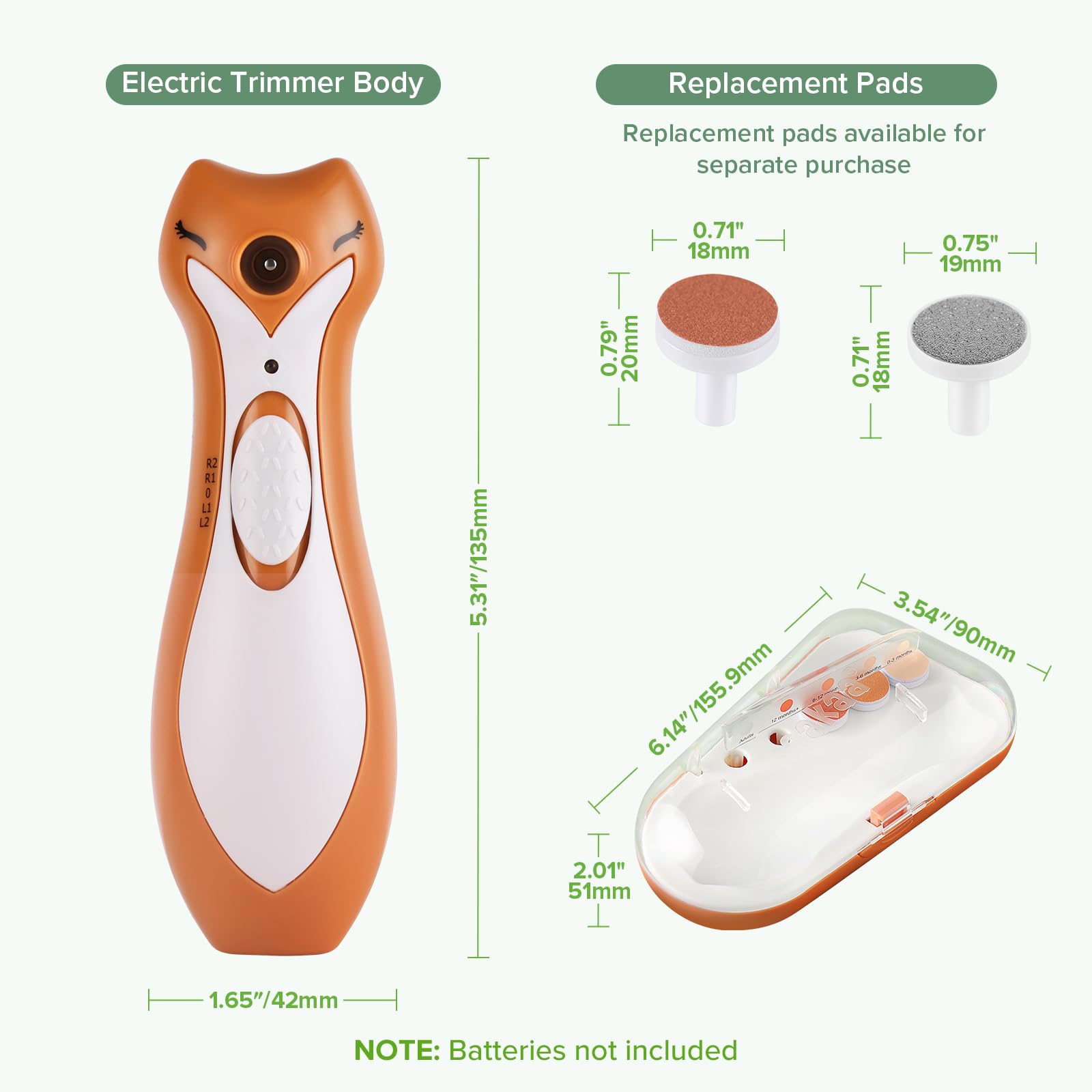 haakaa baby nail trimmer night usage enables late-night care.