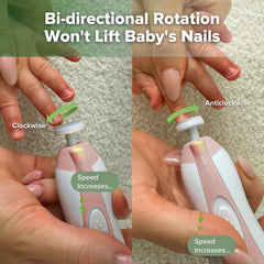 haakaa baby nail trimmer safety system highlights gentle, controlled nail care.