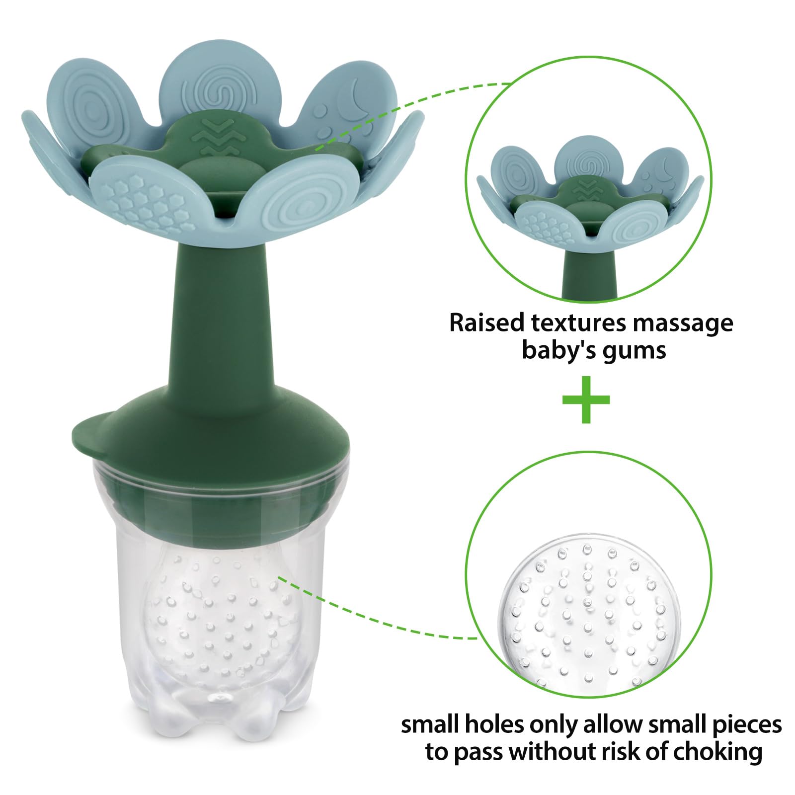Haakaa silicone pouch and tray enable portioned, mess-free feeding prep.