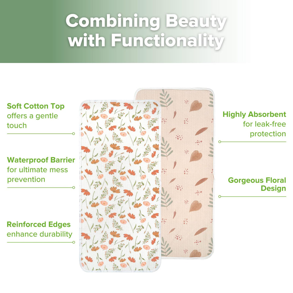 haakaa changing pad liner bassinet-use guards against spills on soft sleep surfaces.