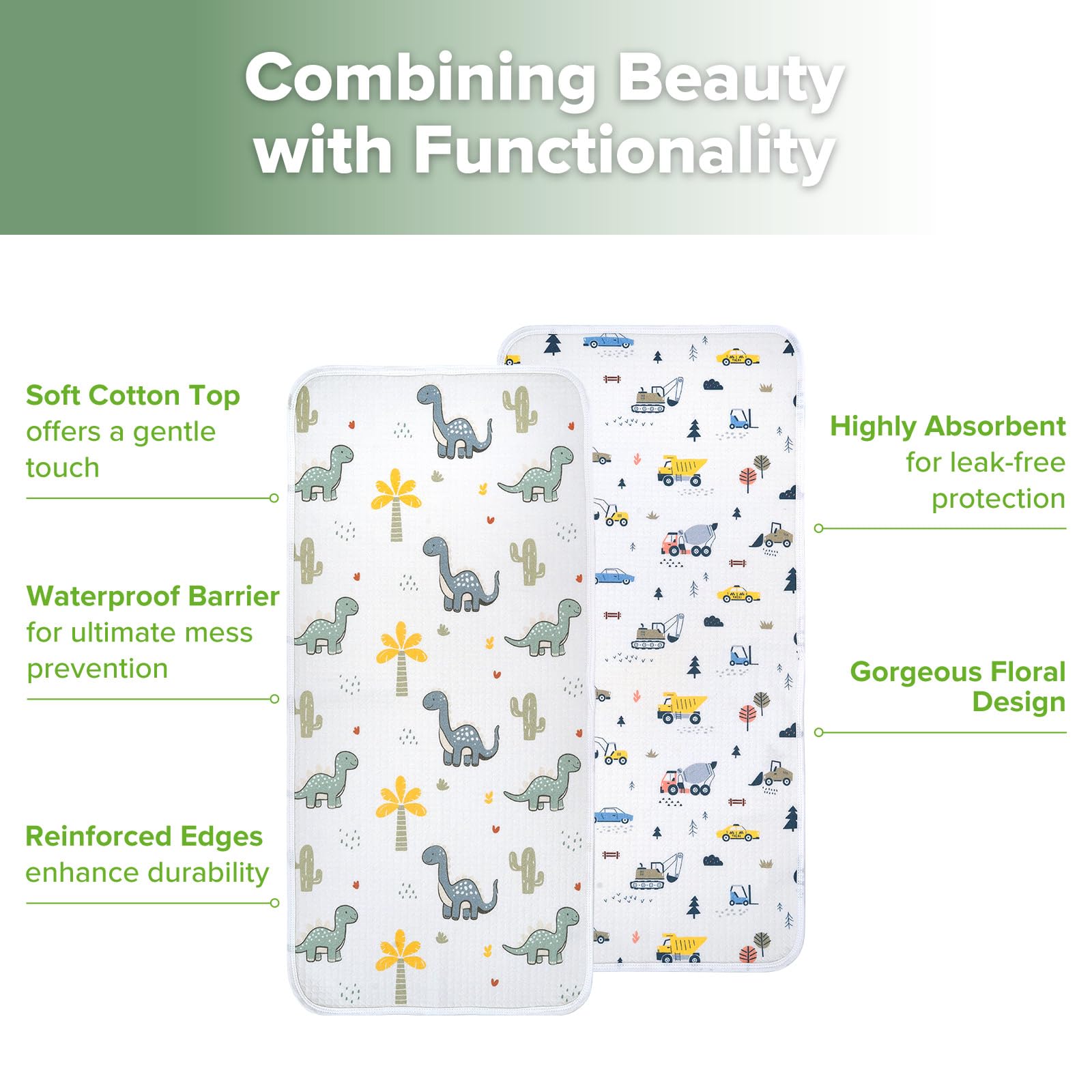 haakaa changing pad liner in diaper bag ready for mess-free outings