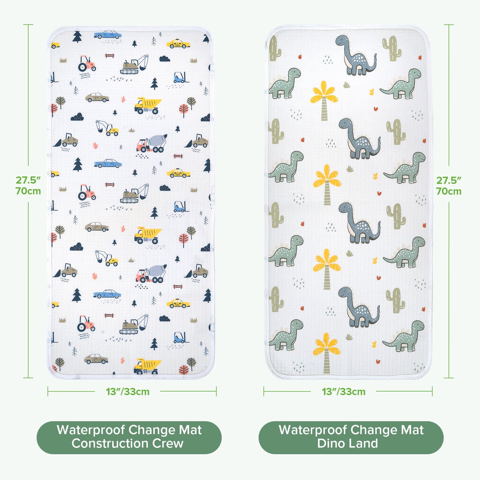 haakaa changing pad liner durable materials withstand frequent washing