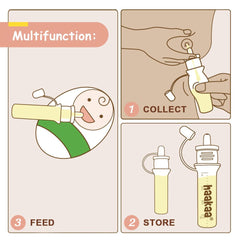 haakaa colostrum collector silicone material shows BPA-free non-toxic construction for baby safety.