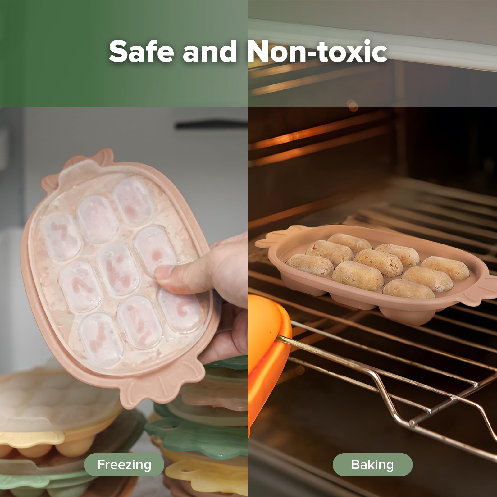 Haakaa dishwasher-safe cleaning option, fully disassembles for hygienic maintenance.