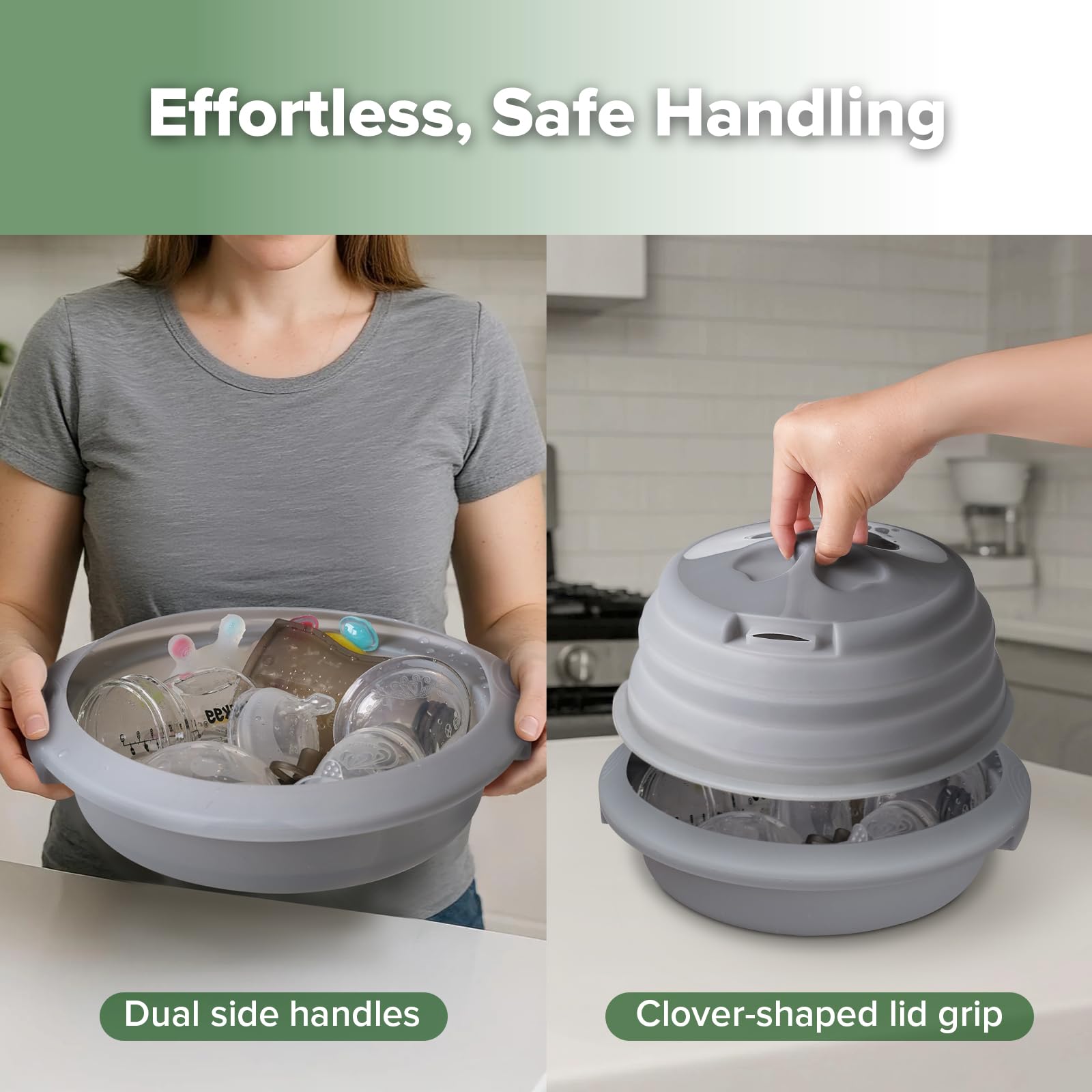 Haakaa dishwasher-, microwave-, freezer-, and boiling-safe for flexible care