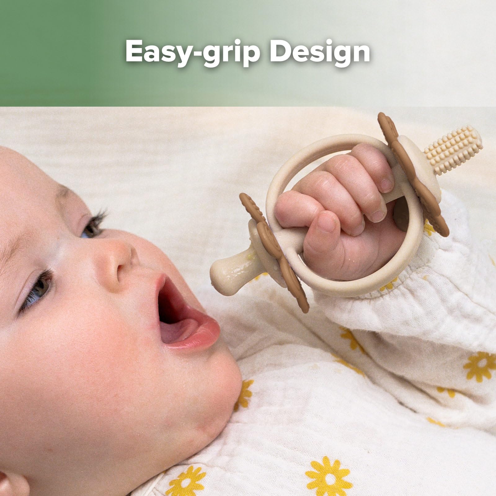 haakaa dishwasher-safe teether for easy cleaning