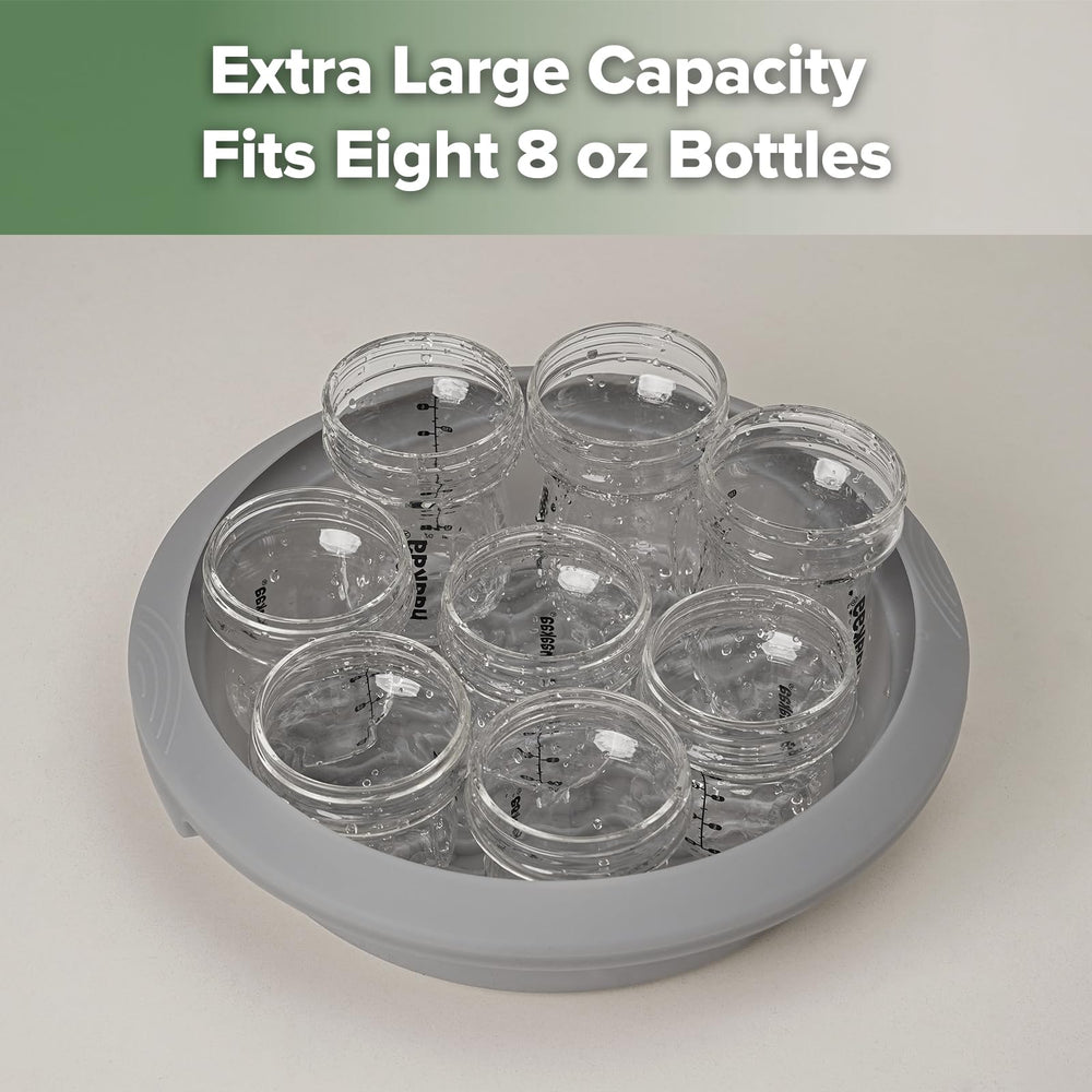 Haakaa dual-handled lid makes handling safe and easy