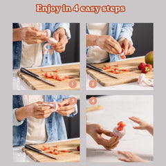 Haakaa Freeze-N-Feed Mini Combo milk popsicle mold freezes breast milk into cold treats.