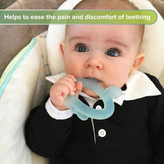 haakaa frozen teether ready for cooling relief on sore gums