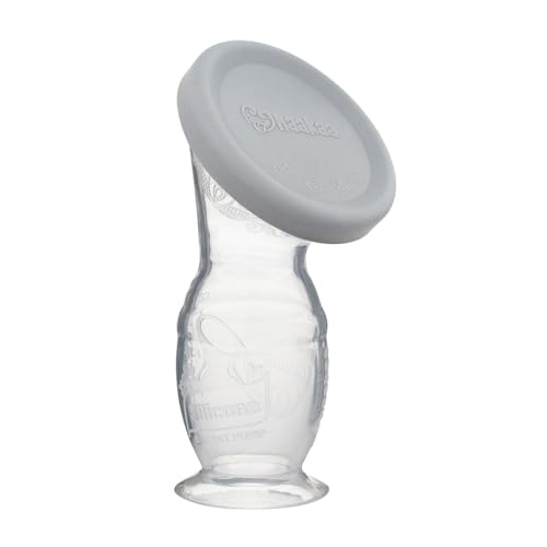 Haakaa Gen 2 leak-proof cap securing milk after expressing.