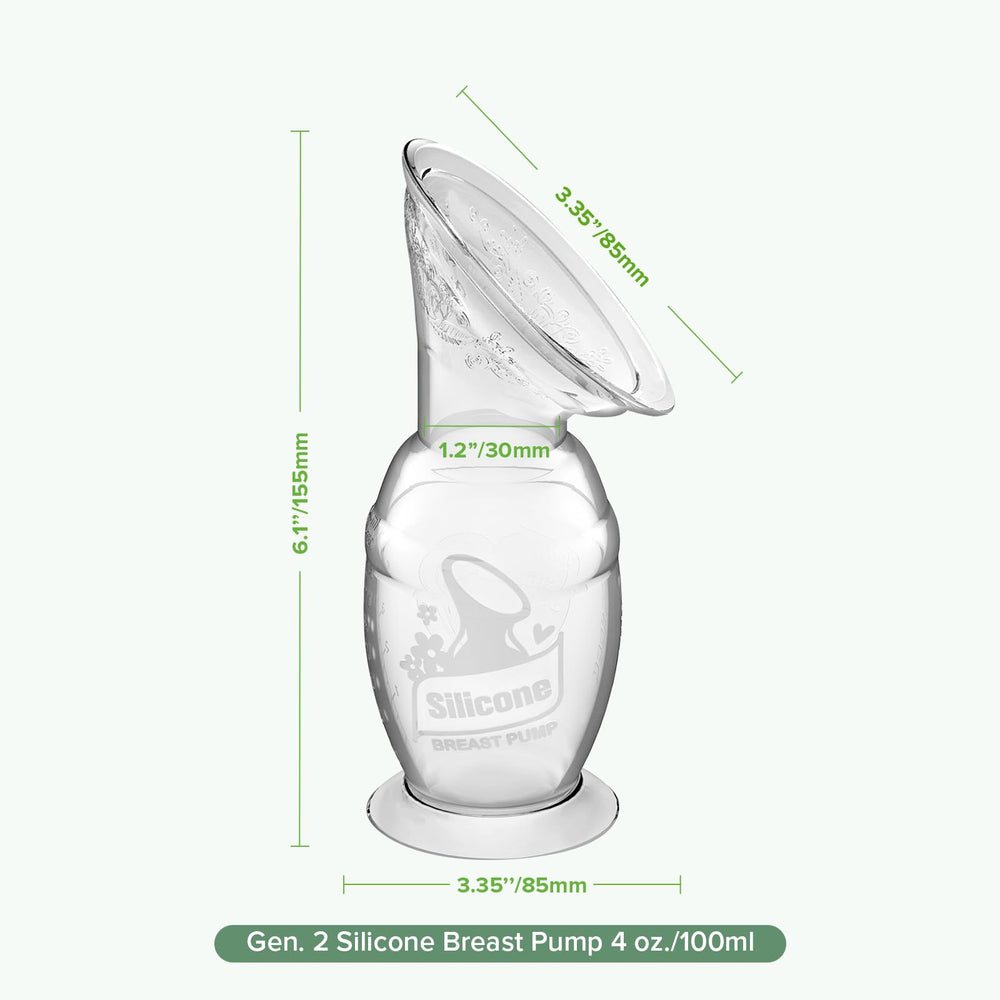 haakaa Gen2 100ml capacity fits travel bag essentials