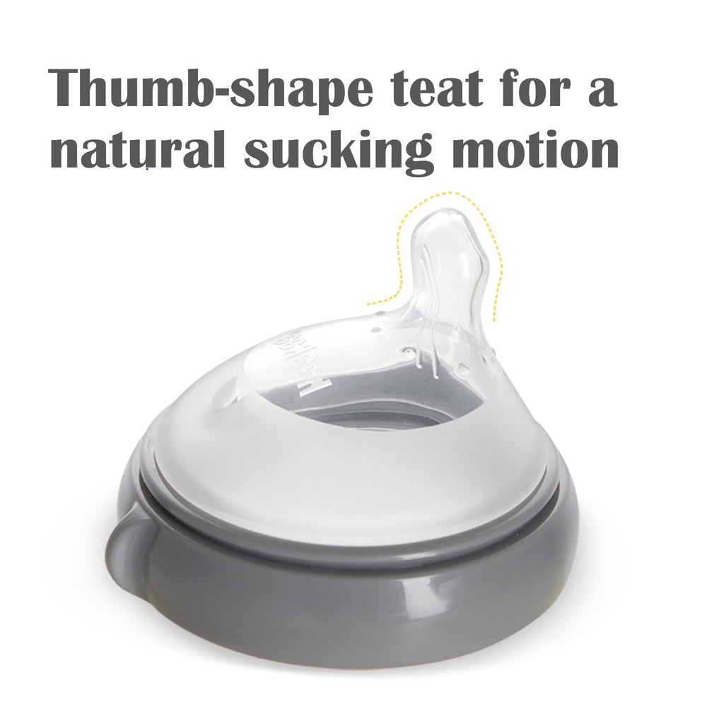 haakaa Gen3 off-centre nipple aids gentle breast-to-bottle transition