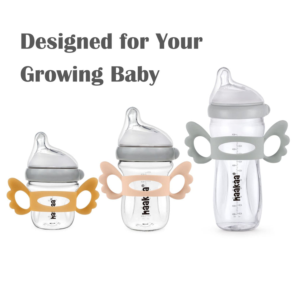 haakaa Gen3 two-flow-rate nipple supports growing feeding speeds