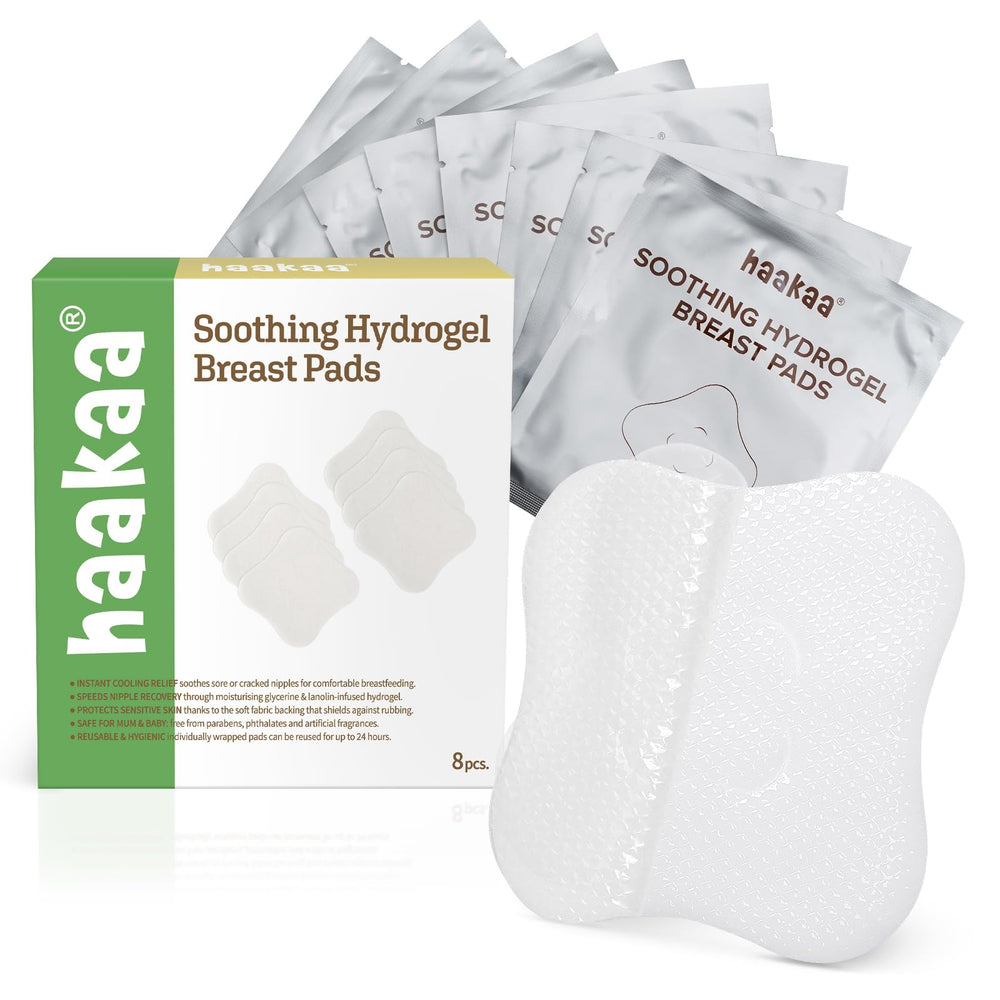 haakaa hydrogel pads nipple cooling provide soothing relief during breastfeeding