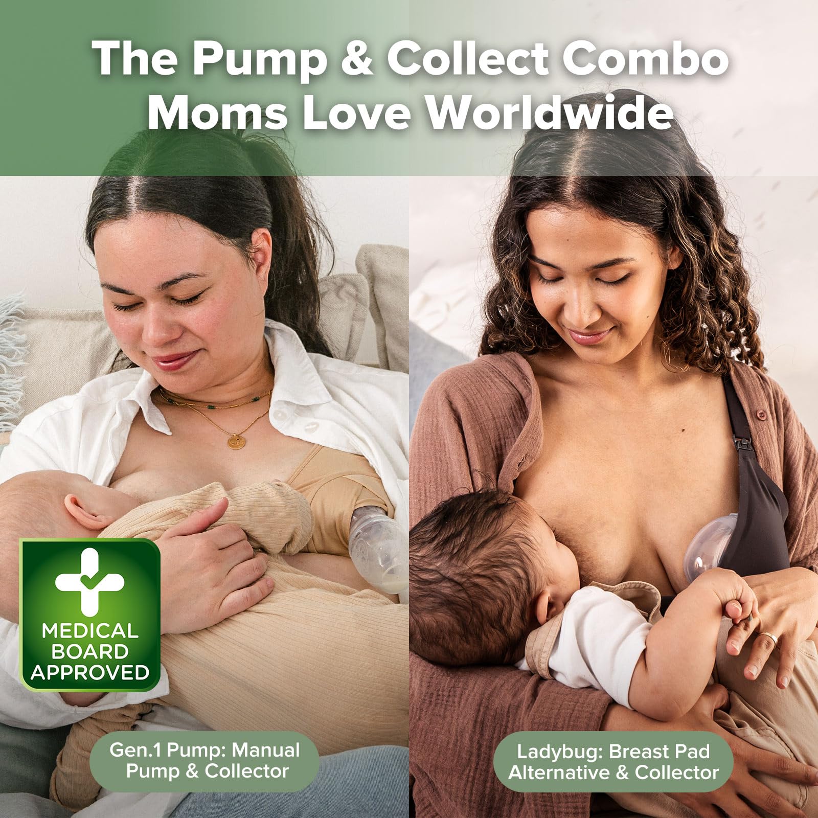 haakaa Ladybug milk collector 75ml securely catches leaks for discreet, comfortable nursing support